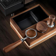 Load image into Gallery viewer, 51mm Espresso Tamper,Premium Barista Coffee Tamper with 100% Flat Stainless Steel Base,Wooden-Handle Tamper Compatible with All 51mm Espresso Machine Bottomless Portafilter
