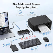 Load image into Gallery viewer, UGREEN USBC Switch - 2-Port, 4 x USB 3.2, 10Gbps Data, Supports Laptop/PC, Includes Cables &amp; Remote
