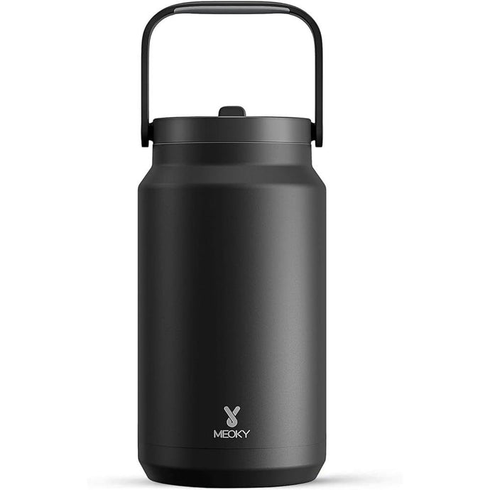 Meoky 50 oz Tumbler with Handle, Stainless Steel Vacuum Insulated Water Bottle, Keeps Cold for 36 Hours, 100% Leak Proof, BPA-free, Non-slip Base (Night?