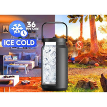 Load image into Gallery viewer, Meoky 50 oz Tumbler with Handle, Stainless Steel Vacuum Insulated Water Bottle, Keeps Cold for 36 Hours, 100% Leak Proof, BPA-free, Non-slip Base (Night?
