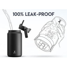 Load image into Gallery viewer, Meoky 50 oz Tumbler with Handle, Stainless Steel Vacuum Insulated Water Bottle, Keeps Cold for 36 Hours, 100% Leak Proof, BPA-free, Non-slip Base (Night?

