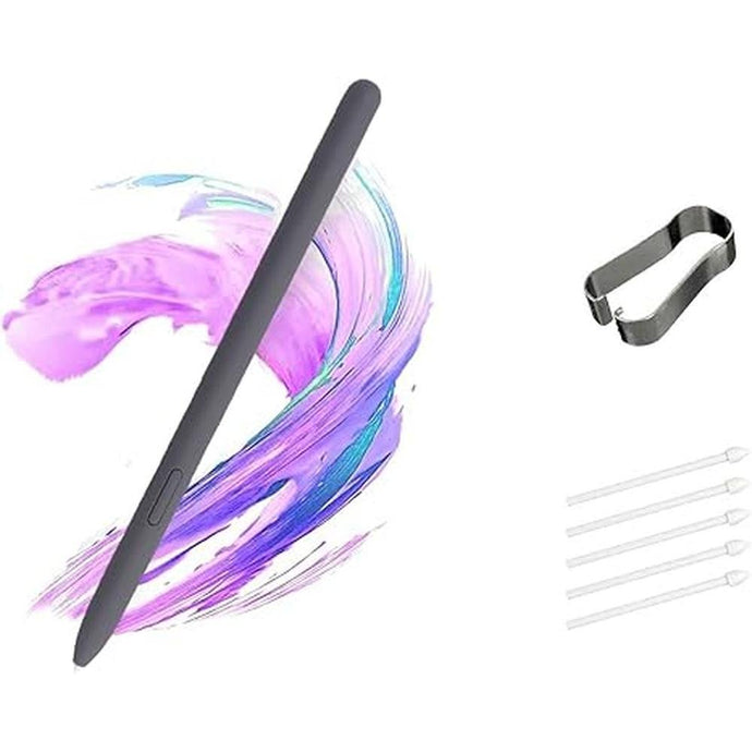 Tab S9 FE S Pen for Samsung Galaxy Tab S9 FE Stylus Pen/ S9 FE+ Pen / S9/S9 FE Plus / S9+ SM-X510, SM-X516B Pen Replacement with Nibs (Grey)