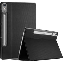 Load image into Gallery viewer, ProCase Cover for Lenovo Tab P12 12.7 inch 2023 Case TB370FU with Pen Holder, Slim Folio Case Protective Hard Shell Lightweight Stand Smart Cover for 12.7 inch Lenovo Tab P12 2023 -Black
