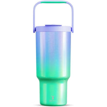 Load image into Gallery viewer, Meoky 32 oz Tumbler with Handle, Tumbler with Lid and Straw, Stainless Steel Travel Mug, 100% Leak Proof, Keeps Cold for 24 Hours, Fits in Car Cup Holder (Fairyland)
