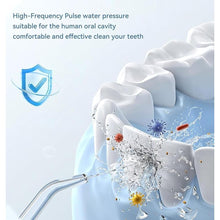 Load image into Gallery viewer, Portable Water Flosser for Teeth,Travel Water Flosser Picks,Mini Cordless Oral Irrigator Rechargeable Power Dental with Telescopic Water Tank, IPX7 Wateroproof for Brace &amp; Sensitive Teeth Care,Black
