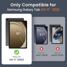 Load image into Gallery viewer, ZtotopCases for Samsung Galaxy Tab A9 Plus 11 Inch 5G 2023 Case, Built-in Screen Protector/Kickstand/Full-Body Dual Layer Shockproof Protective Cover for Tablet A9+ 11'' (SM-X210/X216/X218), Black

