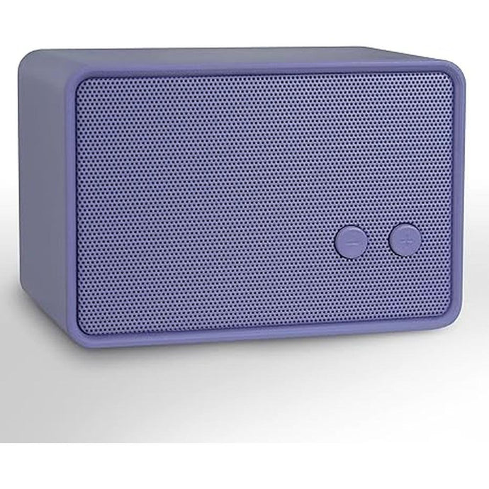 K-Cube-PP Bluetooth Speaker, 5W HD Sound, Bluetooth V5.0, 12H Playtime, Purple