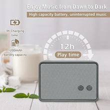 Load image into Gallery viewer, Bluetooth Speaker, Loud Small Portable Wireless Speaker with 5W HD Sound, Bluetooth V5.0, 12H Long Playtime, Outdoor Speaker for Home, Office, Party, Gift for Friend, Gary
