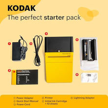Load image into Gallery viewer, KODAK Dock ERA Plus 4PASS Instant Photo Printer (4x6) (Printer + 10 Sheets)
