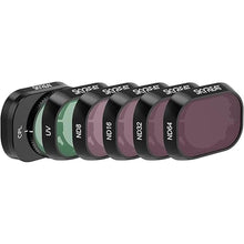 Load image into Gallery viewer, SKYREAT ND Filters Set for DJI Mini 4 Pro Accessories,6 Pack-(CPL, UV,ND8, ND16, ND32, ND64)
