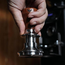 Load image into Gallery viewer, 51.5mm Coffee Tamper V2 for La Pavoni Post Millenium Models Spring-Loaded 30lbs Tamper Tool Espresso Machine Accessories Includes Gift Box
