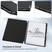 Load image into Gallery viewer, TiMOVO Case Compatible for Remarkable 2 Tablet, Slim Lightweight Stand Hard Back Shell Protective Cover with Pen Holder Compatible with Remarkable 2 Paper Tablet 10.3" 2020 Released, Black
