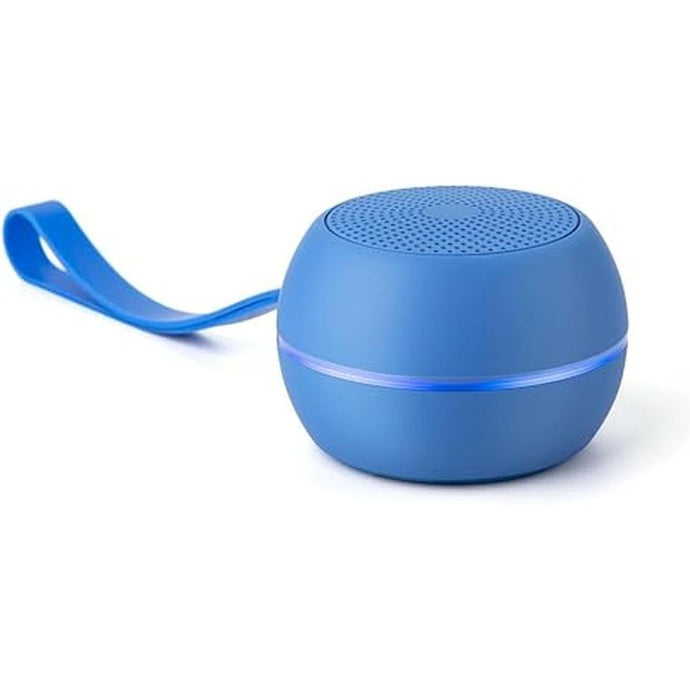 U Hydro Speaker (Blue), IPX6 High Pressure Water Resistant Shower & Outdoor Bluetooth 5.0 Lightweight Mini Speaker, Quality Sound Performance, Beach, Pool Party, Camping, Hiking