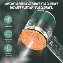 Load image into Gallery viewer, Portable Mini Ironing Machine, Travel Mini Steam Iron, Handheld Garment Steamer, Fast Preheating Steam Dry Ironing, For Home and Travel (Green)
