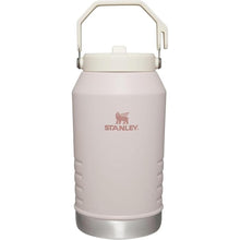 Load image into Gallery viewer, Stanley IceFlow Flip Straw Jug with Handle 96 oz| Twist On Lid and Flip Up Straw | Leak Resistant for Travel and Sports | Insulated Stainless Steel | BPA-Free | Rose Quartz
