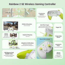 Load image into Gallery viewer, PC Controllers for Gaming, BIGBIG WON Rainbow 2 SE Wireless Controller Motion Aim, Hall Effect Trigger, 12-bit ADC, 3 Sets Joysticks, 4-way&amp;8-way D-pad Controller for Switch/PC/Android/iOS
