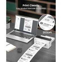 Load image into Gallery viewer, vretti Shipping Label Printer - Bluetooth Thermal Label Printer for Shipping Packages &amp; Small Business, Thermal 4x6 Compatible with iPhone Android Window Mac USPS
