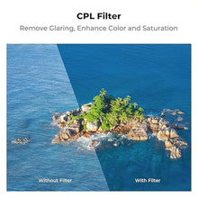 Load image into Gallery viewer, K&amp;F Concept ND UV CPL Filters Kit Compatible with DJI Mini 4 Pro, 4 Pack(CPL+UV+ND8+ND16) Multi-Coated Optical Glass Filter Drone Camera Accessories

