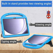 Load image into Gallery viewer, Lainergie Samsung Galaxy Tab A9 Plus Case for Kids 11 Inch 2023 (Fit Model: SM-X210/X216/X218), Lightweight Shockproof Kids Friendly Cover with Handle Stand for Samsung Galaxy A9+ Tablet 2023, Blue

