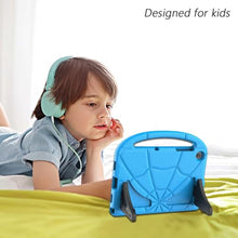 Load image into Gallery viewer, Lainergie Samsung Galaxy Tab A9 Plus Case for Kids 11 Inch 2023 (Fit Model: SM-X210/X216/X218), Lightweight Shockproof Kids Friendly Cover with Handle Stand for Samsung Galaxy A9+ Tablet 2023, Blue
