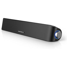 Load image into Gallery viewer, Nylavee Computer Speakers, Hi-Fi Stereo Quality PC Speakers, USB Powered Computer Sound Bar with 3 EQ Modes, Bluetooth 5.0 and 3.5mm Aux-in Computer Speakers for Desktop
