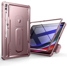 Load image into Gallery viewer, Dexnor Case for Samsung Galaxy Tab S10 Ultra (2024), S9 Ultra(2023), S8 Ultra(2022) 14.6 Inch, [Built in Screen Protector &amp; Kickstand] with Pen Holder Heavy Duty Shockproof Protective Cover - Pink
