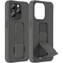 Load image into Gallery viewer, AMAZINGthing for iPhone 15 Pro Max Case with Built-in Kickstand, Magnetic Case Compatible with Magsafe Wireless Charging, Anti Fingerprint, 12FT Drop-Proof, Matte Pro Mag Series, Black
