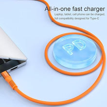 Load image into Gallery viewer, 240W USB C to USB C Cable Silicone 6.6FT, USB 3.2 Gen 2 Fast Charging Cable 20Gbps Data Transfer 4K Video Compatible with iPhone 15 Pro Max, iPad, MacBook, Chromebook, Switch, Laptop, Dell XPS

