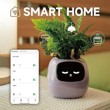 Load image into Gallery viewer, Smart pet Planter Robot Guidance on Plant Care with Emojis, Adorable Plant Companion with Rich Gesture Interaction, Neat Desk Setup Gift (Pink)
