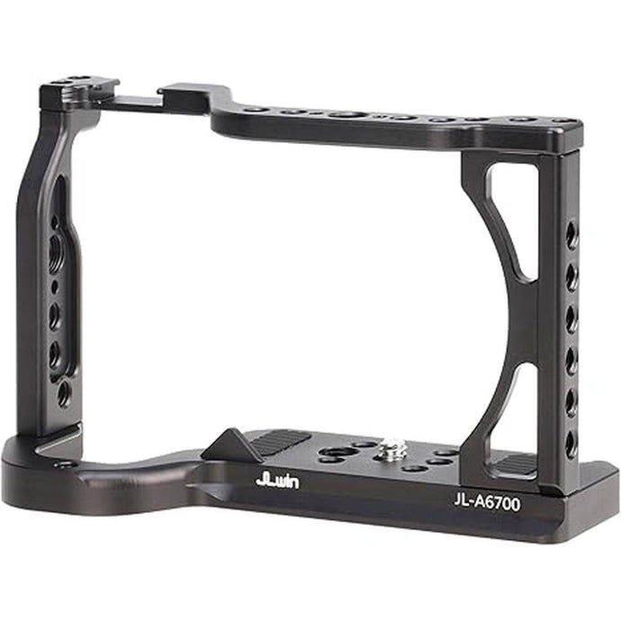 Foto4easy a6700 cage for Sony A6700 Camera,Quick Release Plate for Arca-Swiss,1/4