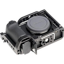 Load image into Gallery viewer, Foto4easy a6700 cage for Sony A6700 Camera,Quick Release Plate for Arca-Swiss,1/4&quot; &amp; 3/8&quot; Screw Holes and Cold Shoe Mount for Accessories
