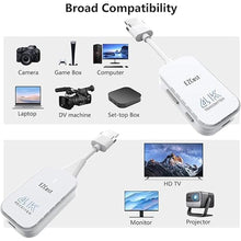 Load image into Gallery viewer, 4K Wireless HDMI Transmitter and Receiver 4K@30Hz HDMI Wireless Extender Kit Portable 98Ft/30M HDMI to HDMI Display Adapter Streaming Video/Audio to TV/Monitor/Projector from PC, Laptop, Cable Box
