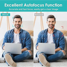 Load image into Gallery viewer, saylas 2K Webcam, FHD Streaming Camera with 2K/30fps, 1080P/60fps, Autofocus, Dual Noise-Cancelling Microphones, Privacy Cover and Tripod, for Computer/Zoom/Skype/Teams/Laptop/MacBook/Windows
