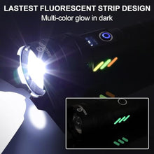 Load image into Gallery viewer, Rechargeable Flashlights 2000 High Lumens, Long Range 5000ft, Super Bright LED Flashlight USB C, High Powerd Multi-Functional Heavy Duty Strong Flash Light High Beam, for Emergency Security Camping
