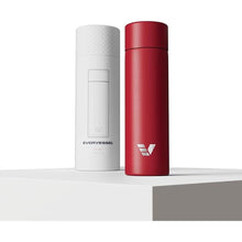 Load image into Gallery viewer, Mini Stainless Steel Water Bottle 14oz - Non-insulated | Designed for Bags | Slim, Ultra Lightweight &amp; Stylish – Red
