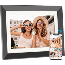 Load image into Gallery viewer, WiFi Digital Picture Frame Smart Digital Photo Frame - 10.1 inch FHD 32GB Digital Frame Touch Screen, Full Function, Easy to Share Photo Video via App Email, Unlimited Cloud Storage, Gift for Mom Dad
