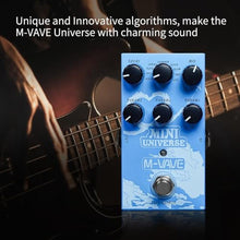 Load image into Gallery viewer, M-VAVE Guitar Pedal Reverb Innovation Unique Sound 9 Reverb Effects Universe Pedals Pure Digital
