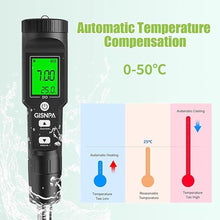 Load image into Gallery viewer, Dissolved Oxygen Meter with ATC, 0-40.00 mg/L Measurement Range, DO Meter with Electrode Filling Fluid and Anaerobic Water Calibration Powder
