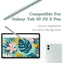 Load image into Gallery viewer, Tab S9 FE S Pen for Samsung Galaxy Tab S9 FE / S9 FE+ / S9 /S9 FE Plus/ S9+ Stylus Pen S Pen with Nibs for Samsung Galaxy Tab S9 FE Stylus(Green)
