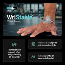 Load image into Gallery viewer, Wristable® Wrist Brace - Versatile Wrist Support Ideal for Pain with Weight-bearing Activities - Adjustable &amp; Comfortable Fit Without Restrition - Ultimate Support and Protection

