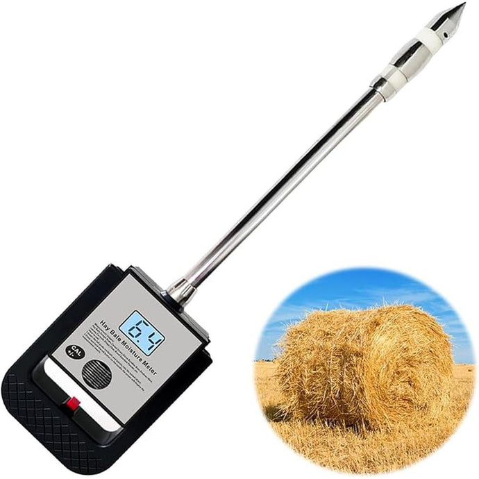 Portable Hay Moisture Meter Tester with 15.7
