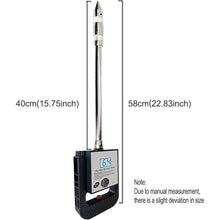 Load image into Gallery viewer, Portable Hay Moisture Meter Tester with 15.7&quot; Probe for Hay Bales,Cereal Straw,Bran,Forage Grass,Soybean Meal,Leymus Chinensis,Emperor Bamboo Grass,Alfalfa,Fibre,Hay Moisture Testing
