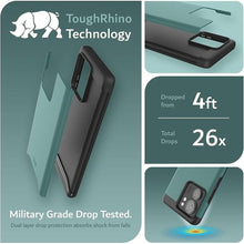 Load image into Gallery viewer, TUDIA Dual Shield Merge Phone Case for Motorola Edge 2023 - Dual Layer, Military Grade, Non-Slip, Shockproof &amp; Heavy Duty Phone Case Cover &amp; Protector - Hunter Green
