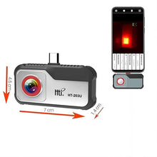 Load image into Gallery viewer, 256 * 192 Pixels Android Type-C Thermal Imaging Camera 25Hz Infrared Camera PCB Circuit Repair Android Thermal Imaging Camera
