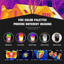 Load image into Gallery viewer, Thermal Imaging Camera 256x192 IR Resolution Handheld Infrared WiFi Thermal Camera 3.5&quot; Screen with Analysis Software, Thermal Camera Home Inspection,Thermal viewer,Thermal Vision
