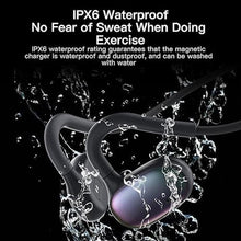 Load image into Gallery viewer, Ulian Open Ear Sports Headphones, Air Conduction Bluetooth 5.3 Wireless Headset with Deep Bass, Noise Canceling and Comfort Wearing, IPX6 Waterproof Sports Earbuds for Gym, Workout, Running, Cycling

