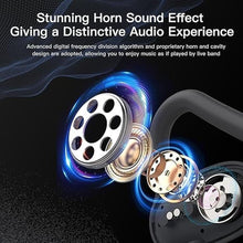 Load image into Gallery viewer, Ulian Open Ear Sports Headphones, Air Conduction Bluetooth 5.3 Wireless Headset with Deep Bass, Noise Canceling and Comfort Wearing, IPX6 Waterproof Sports Earbuds for Gym, Workout, Running, Cycling
