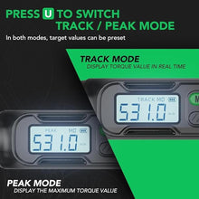 Load image into Gallery viewer, Digital Torque Wrench 1/2 Drive, 5-99.5 ft-lbs, for Bicycle Moto&amp;Car Maintenance
