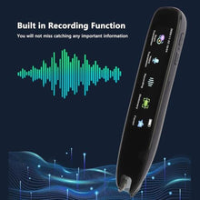 Load image into Gallery viewer, Upgraded Translation Scanning Pen, Mobile Scanner Translator, Reading Pen, 13 Language Online Translating Device, OCR Digital for Language Learners Business Travel
