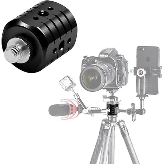 Screw Holes Adapter for Tripod, Multifunctional Tripod Extension Bracket with 1/4